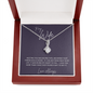 To My Wife, Devine Love- Eternity Love Necklace