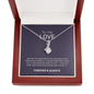 To My Love, Devine Love- Eternity Love Necklace