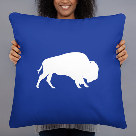 Bills White Buffalo Super Fan Collection Basic Pillow