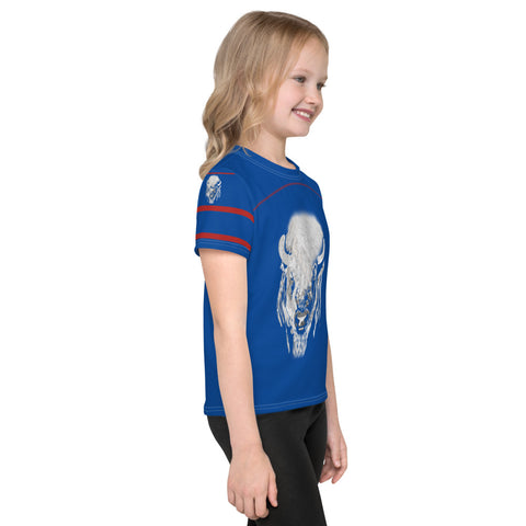 Bills White Buffalo Super Fan Collection Kids crew neck t-shirt