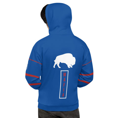 Bills White Buffalo Super Fan Collection Unisex Hoodie