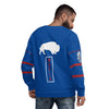 Bills White Buffalo Super Fan Collection Unisex Print All Over Sweatshirt