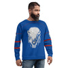 Bills White Buffalo Super Fan Collection Unisex Print All Over Sweatshirt