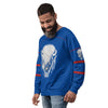 Bills White Buffalo Super Fan Collection Unisex Print All Over Sweatshirt