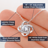 To My Wife, Devine Fate- Love Knot Necklace