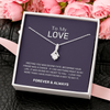 To My Love, Devine Love- Eternity Love Necklace