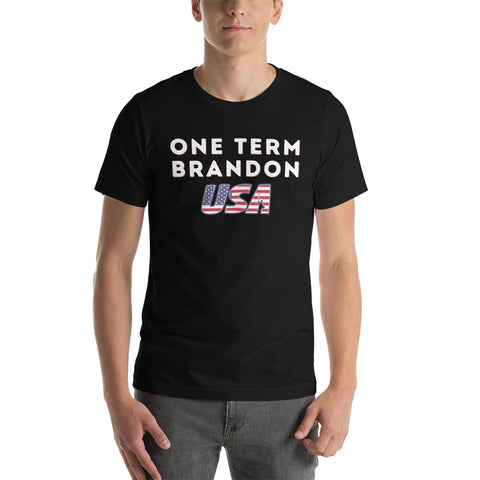 One Term Brandon USA Short-Sleeve Unisex T-Shirt