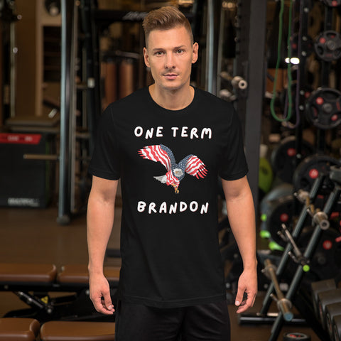 One Term Brandon Eagle Short-Sleeve Unisex T-Shirt