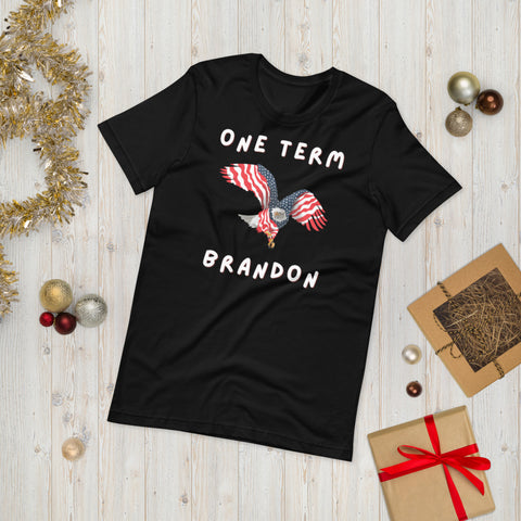 One Term Brandon Eagle Short-Sleeve Unisex T-Shirt