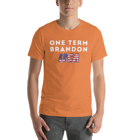 One Term Brandon USA Short-Sleeve Unisex T-Shirt