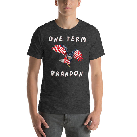 One Term Brandon Eagle Short-Sleeve Unisex T-Shirt