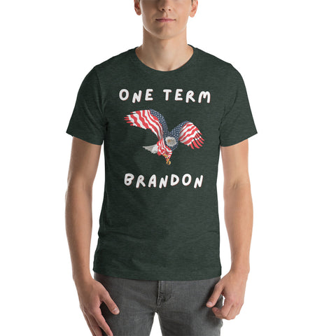 One Term Brandon Eagle Short-Sleeve Unisex T-Shirt