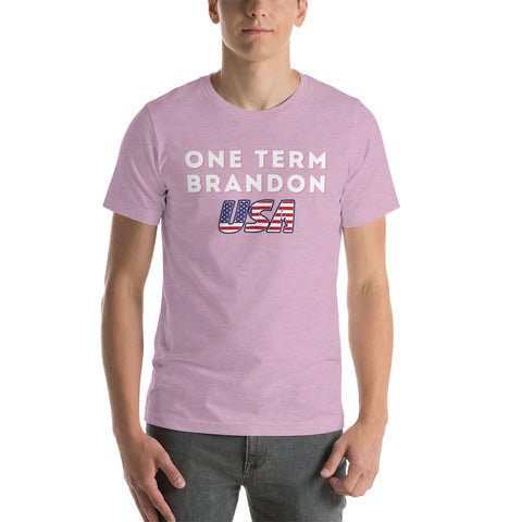 One Term Brandon USA Short-Sleeve Unisex T-Shirt