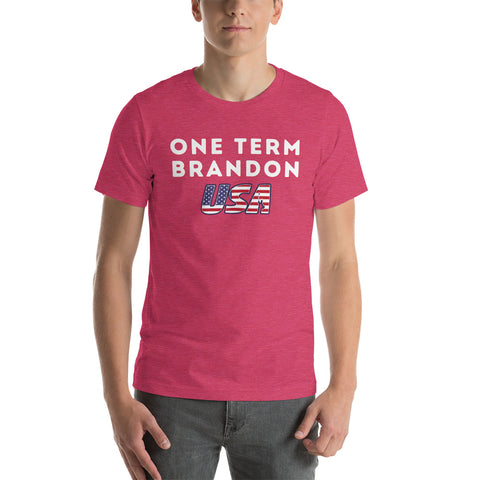 One Term Brandon USA Short-Sleeve Unisex T-Shirt