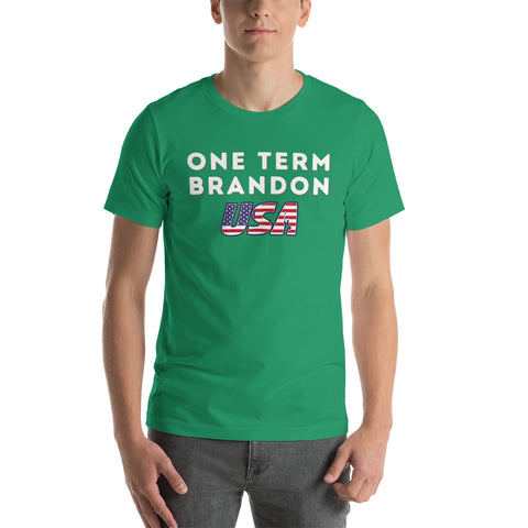 One Term Brandon USA Short-Sleeve Unisex T-Shirt