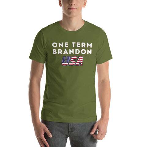 One Term Brandon USA Short-Sleeve Unisex T-Shirt