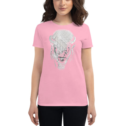 Bills White Buffalo Super Fan Collection Women's short sleeve t-shirt