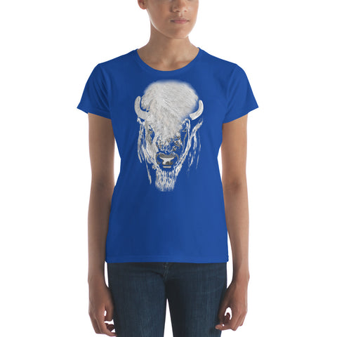 Bills White Buffalo Super Fan Collection Women's short sleeve t-shirt